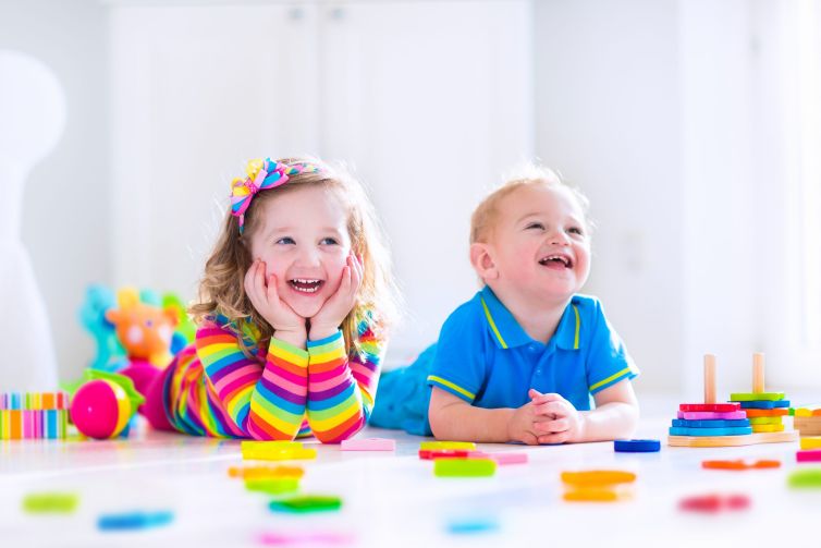 Autistic Children playing