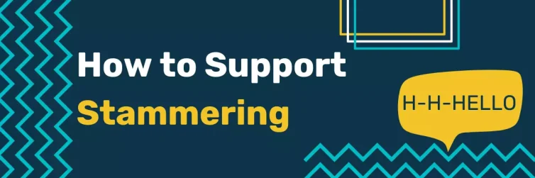 How to support stammering text